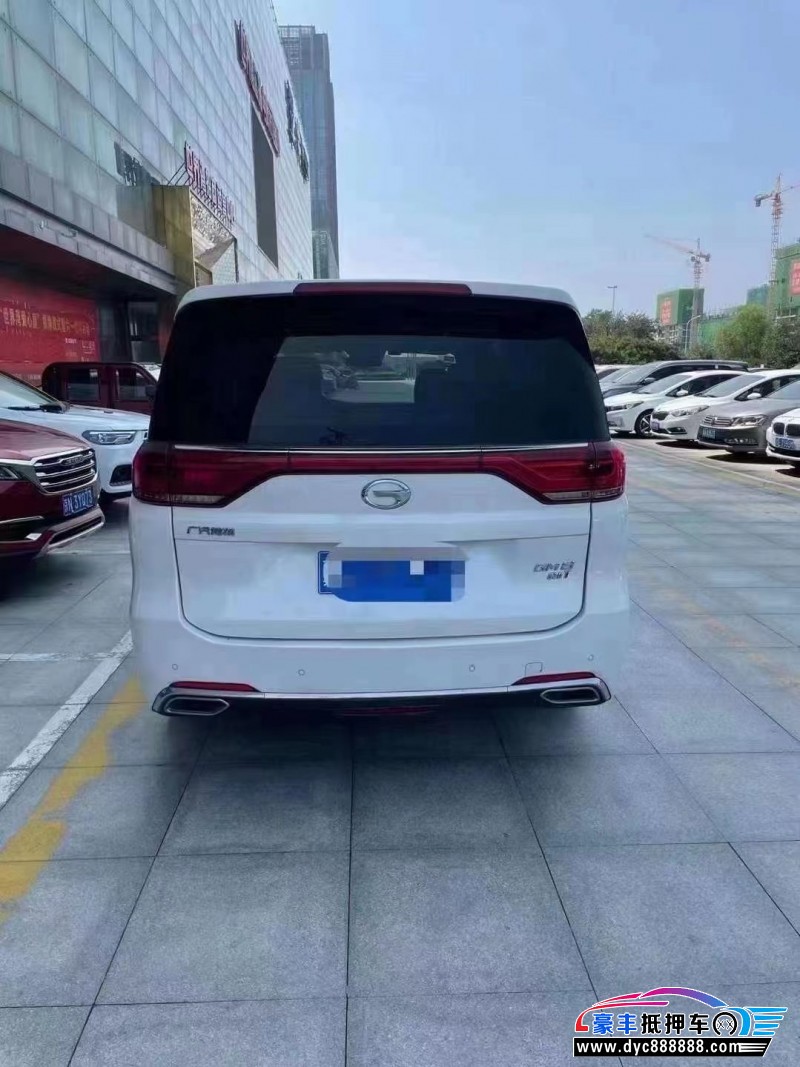 18年传祺GM8MPV抵押车出售