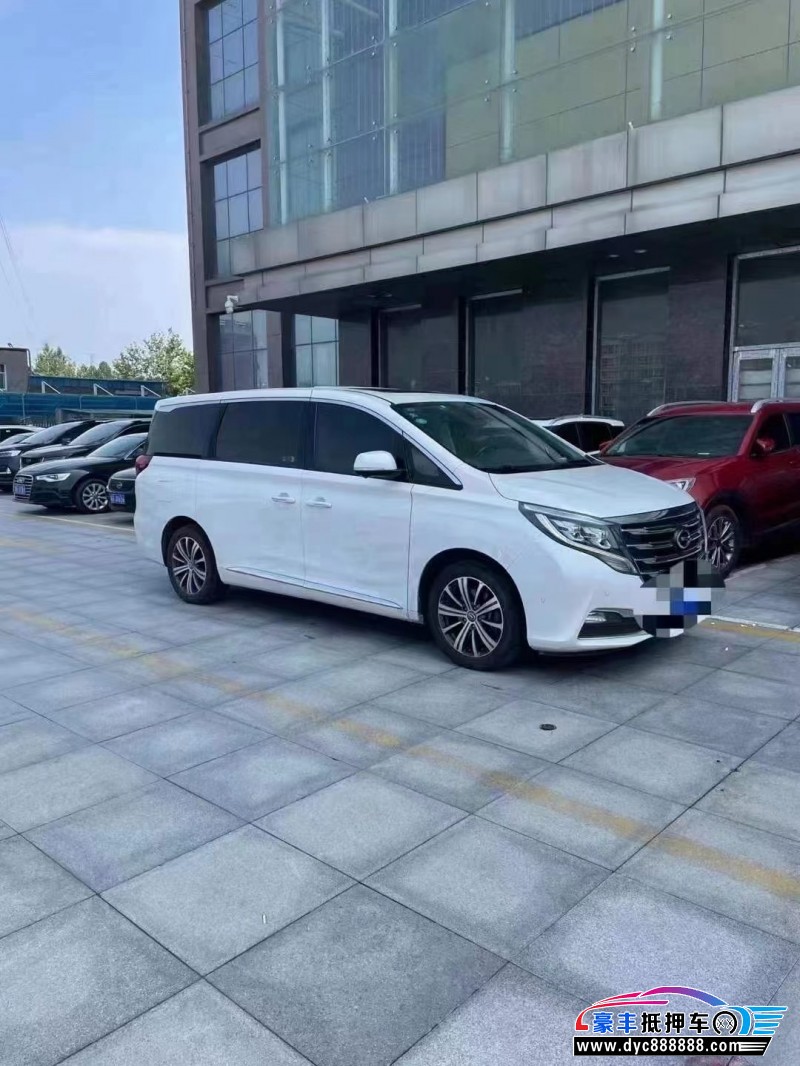 18年传祺GM8MPV抵押车出售