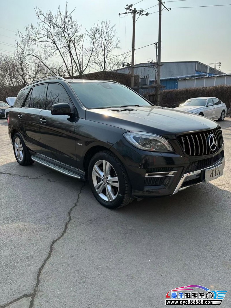 12年奔驰ML轿车抵押车出售