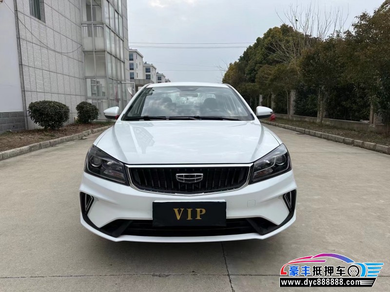 22年吉利帝豪轿车抵押车出售