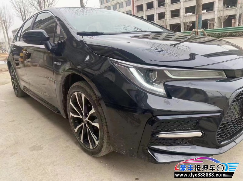 21年丰田雷凌轿车抵押车出售