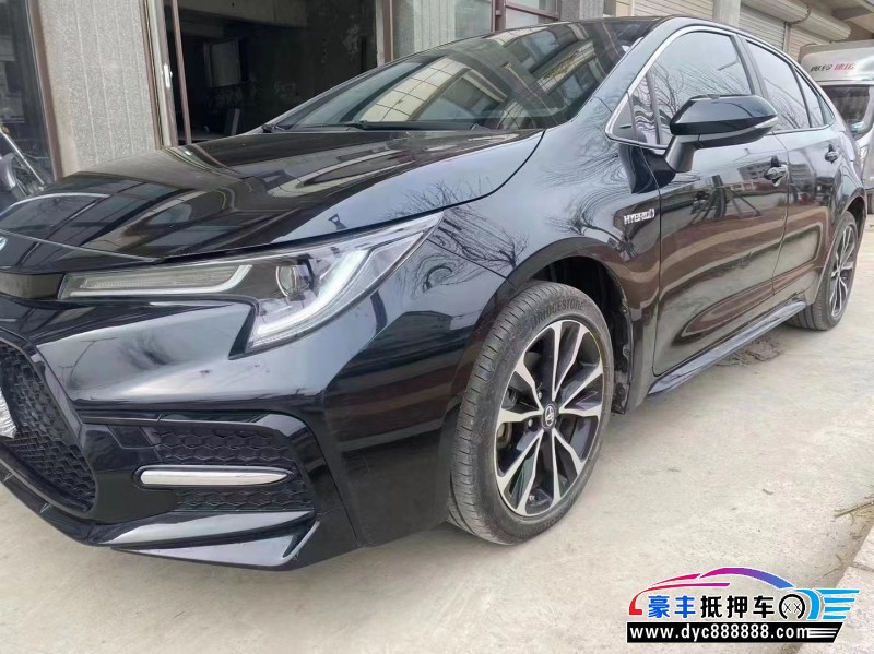 21年丰田雷凌轿车抵押车出售