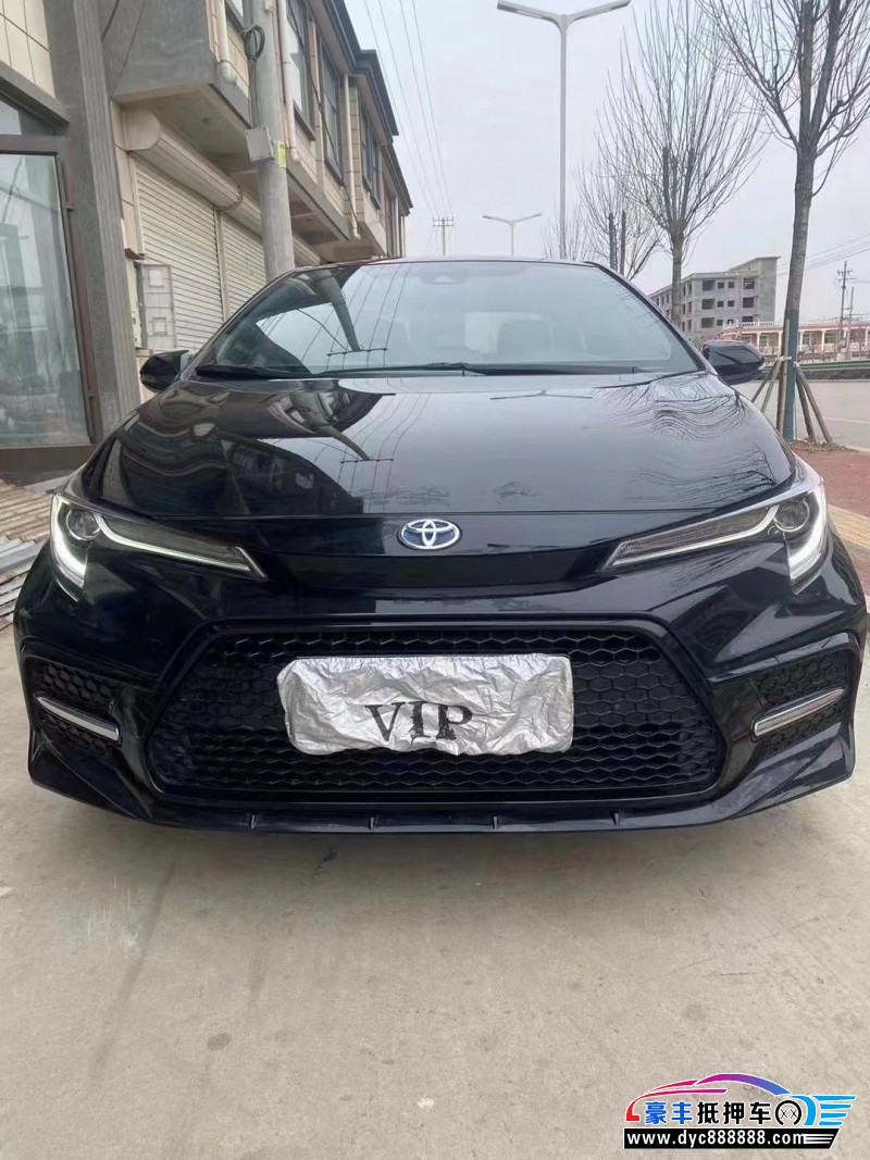 21年丰田雷凌轿车抵押车出售