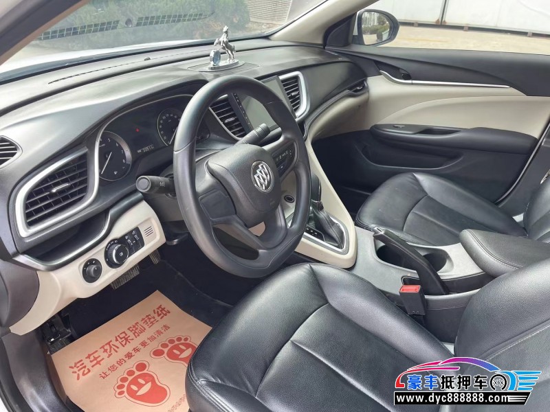 19年别克英朗轿车抵押车出售