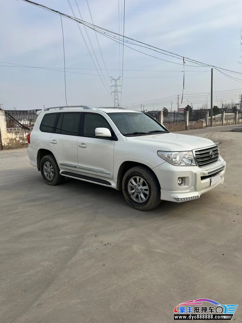 22年丰田兰德酷路泽轿车抵押车出售