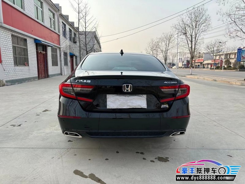 22年本田雅阁轿车抵押车出售