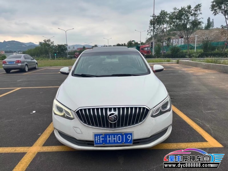 16年别克英朗轿车抵押车出售