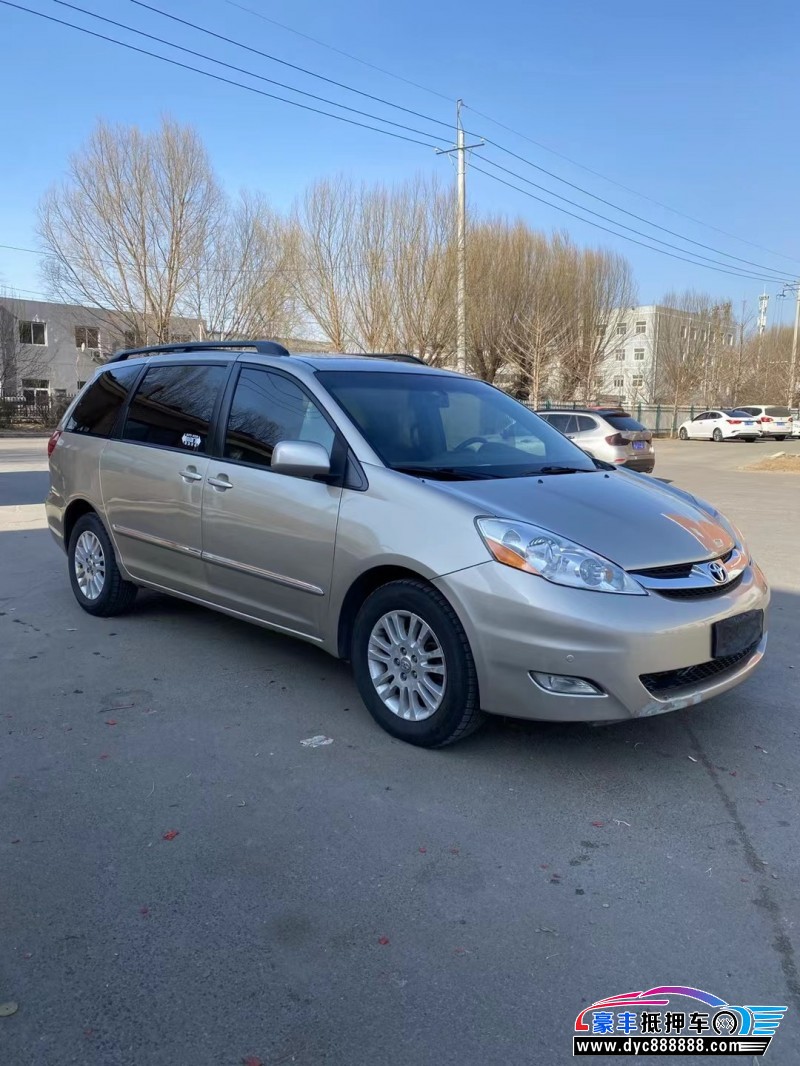 09年丰田塞纳MPV抵押车出售