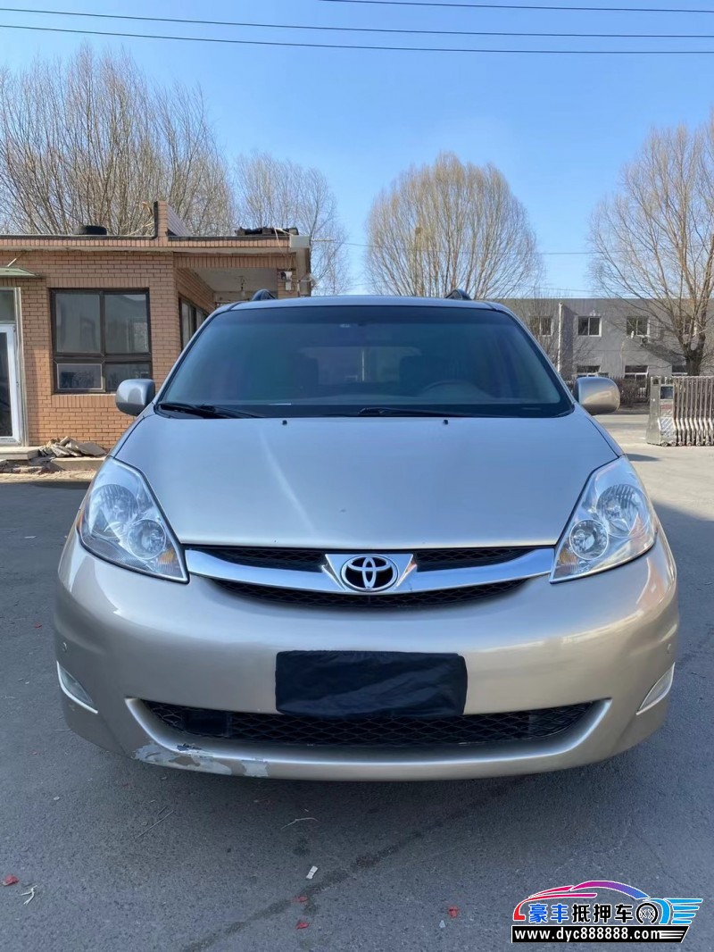 09年丰田塞纳MPV抵押车出售