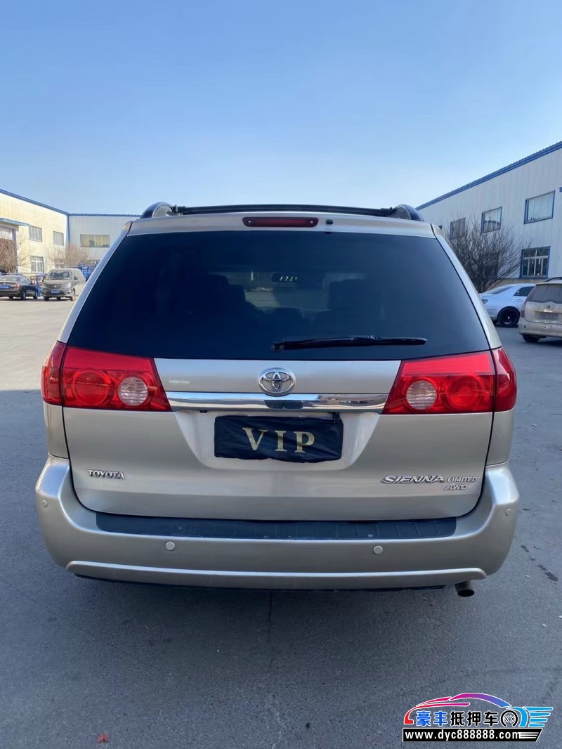 09年丰田塞纳MPV抵押车出售