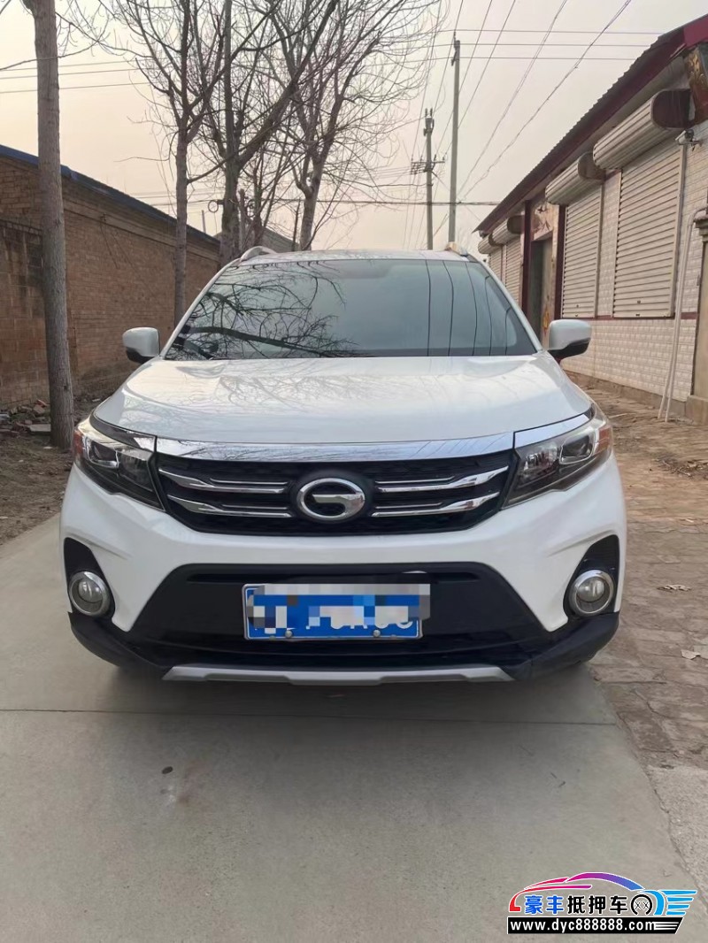 18年传祺gs3SUV抵押车出售