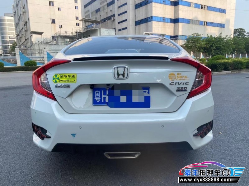 21年本田思域轿车抵押车出售