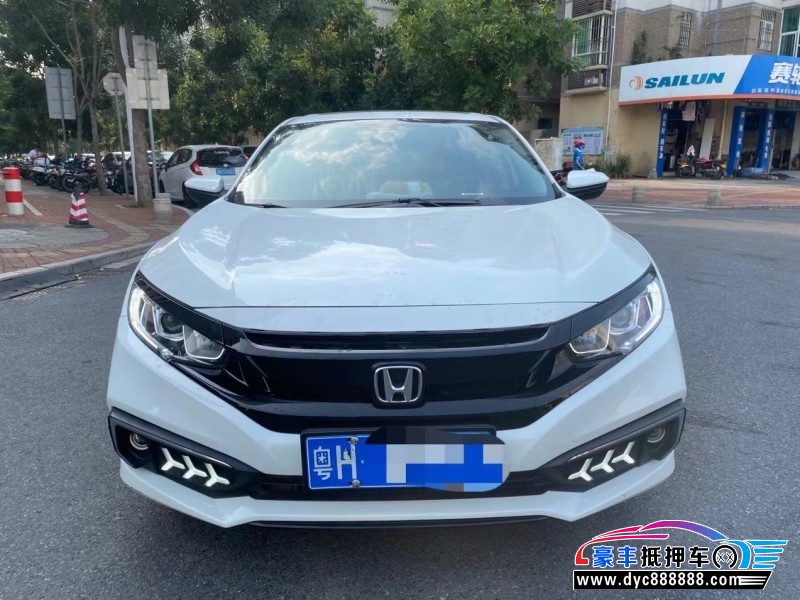 21年本田思域轿车抵押车出售