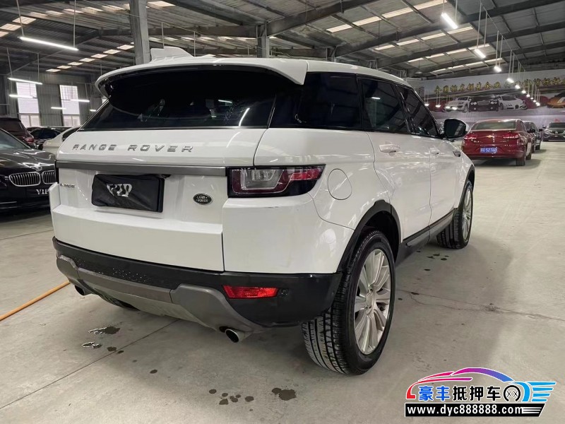 19年路虎揽胜极光SUV抵押车出售