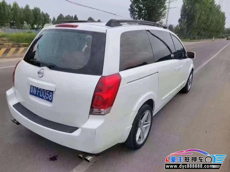 06年日产贵士MPV抵押车出售