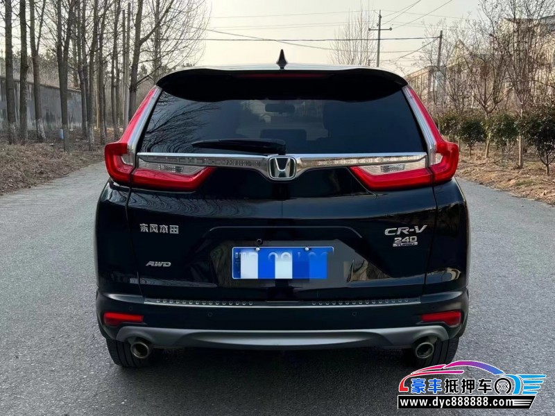 17年本田CR-V轿车抵押车出售