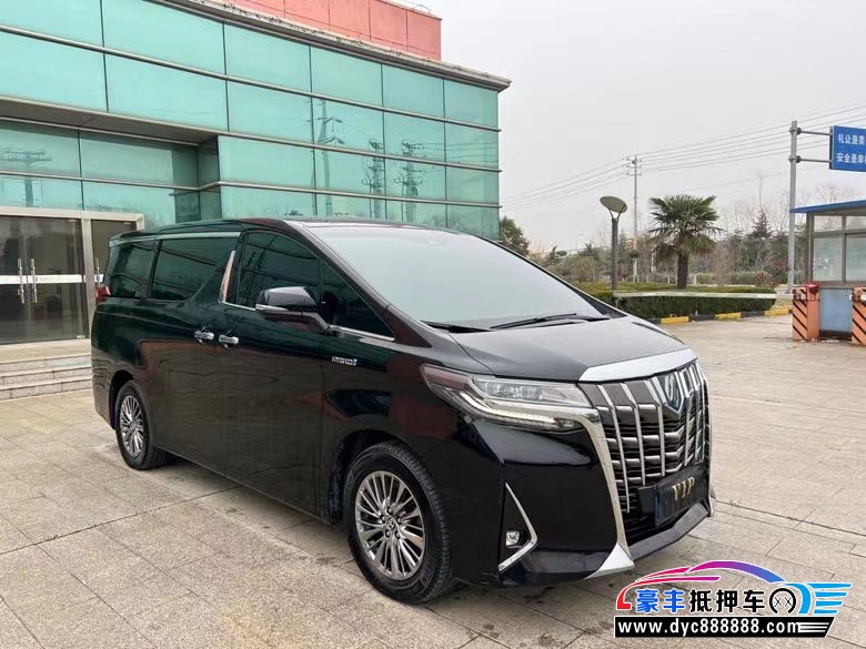 21年丰田埃尔法MPV抵押车出售