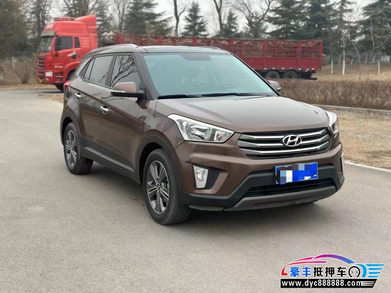 17年现代ix25轿车抵押车出售