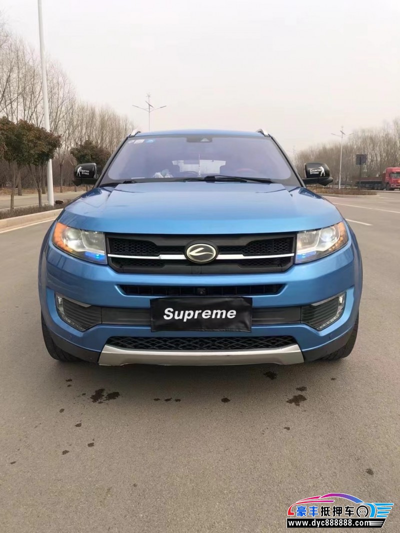 16年陆风X7SUV抵押车出售