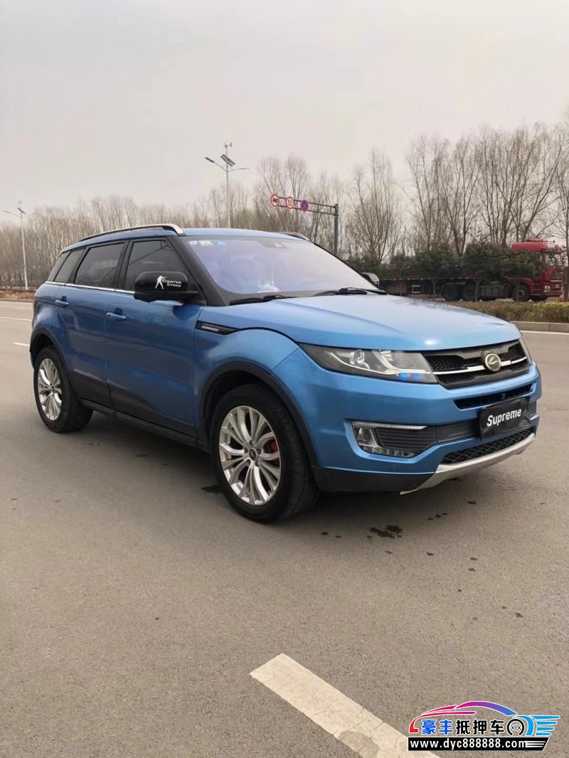 16年陆风X7SUV抵押车出售