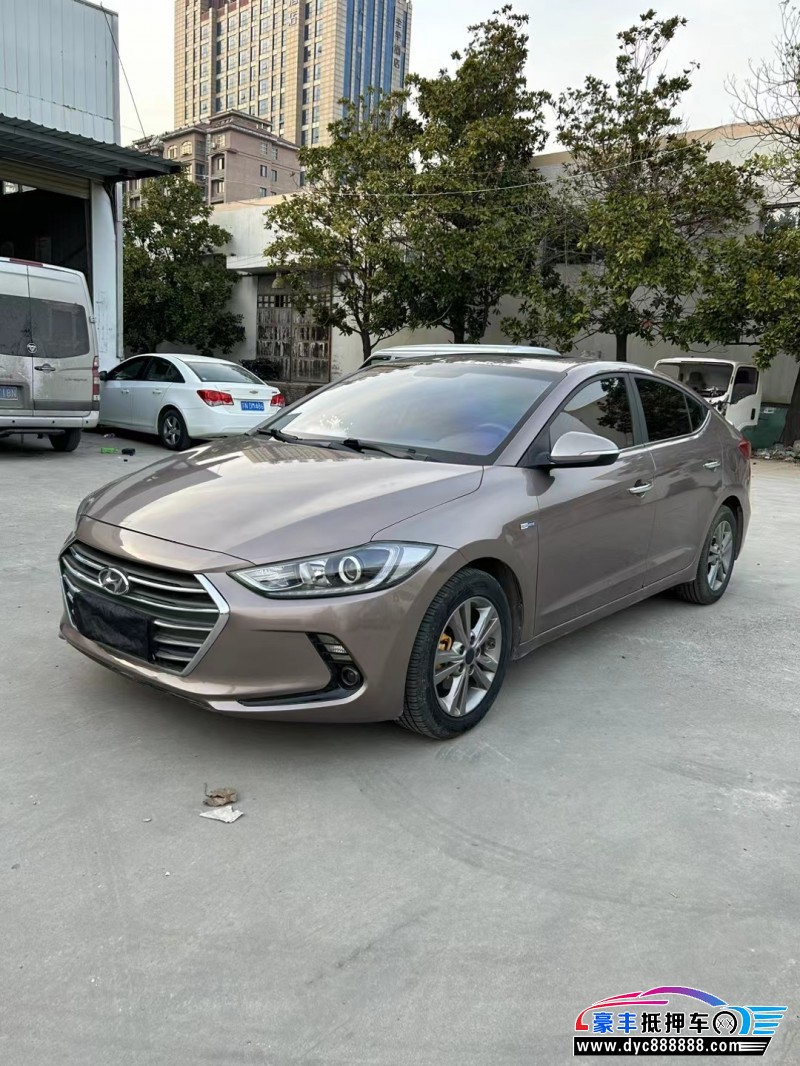 18年现代领动轿车抵押车出售