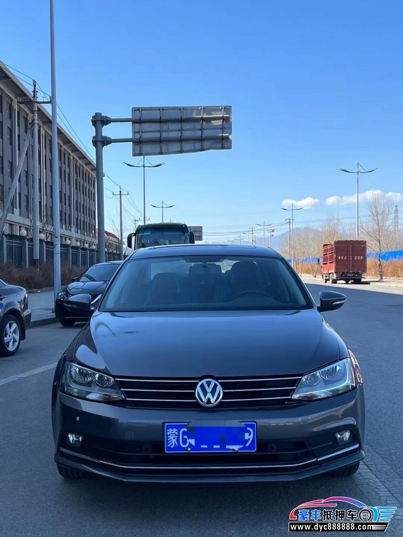 16年大众速腾轿车抵押车出售