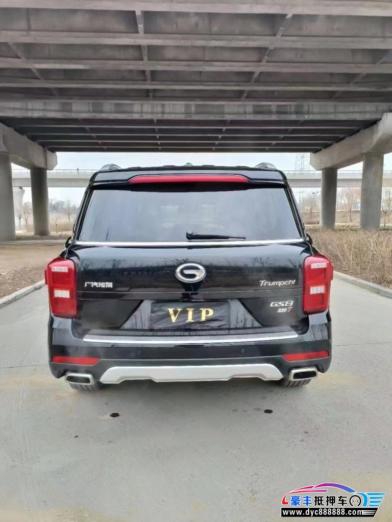 18年传祺GS8轿车抵押车出售