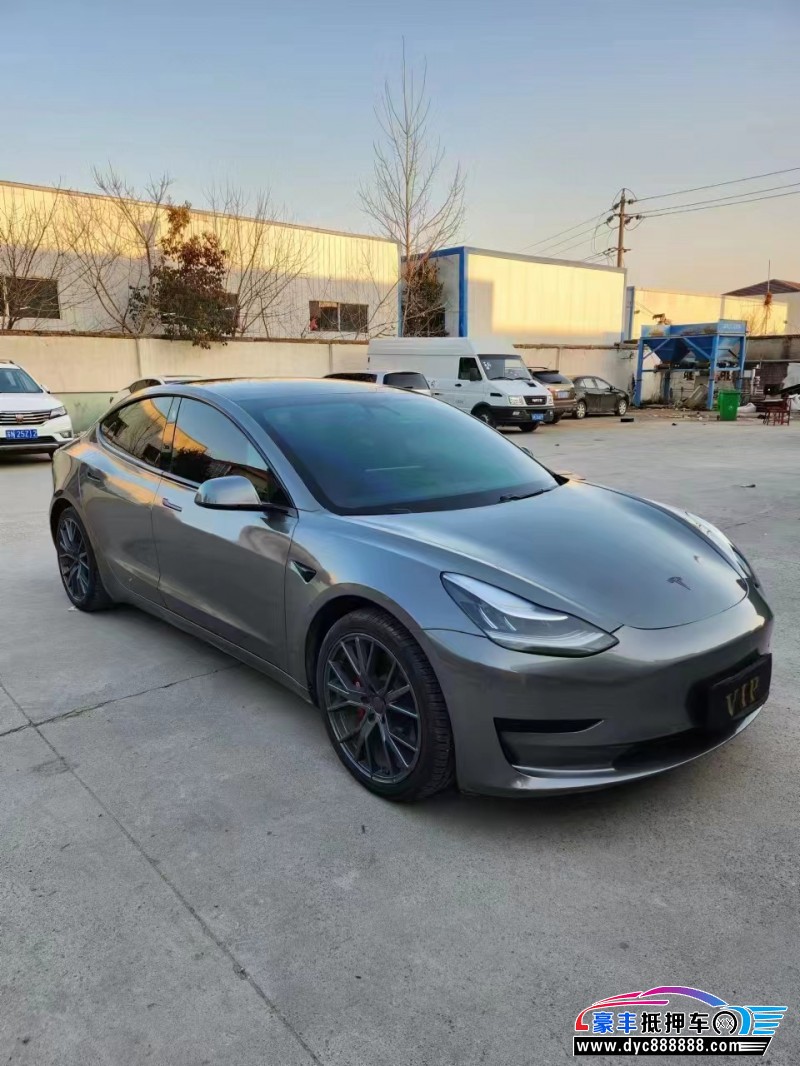 20年特斯拉MODEL 3轿车抵押车出售