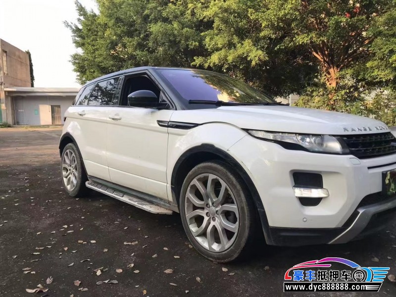 14年路虎揽胜极光轿车抵押车出售