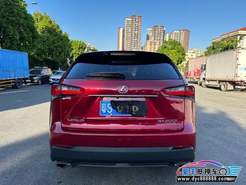 17年雷克萨斯NX轿车抵押车出售