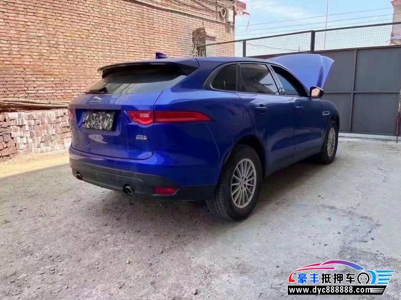 18年捷豹F-PACESUV抵押车出售