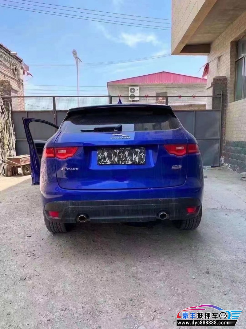 18年捷豹F-PACESUV抵押车出售