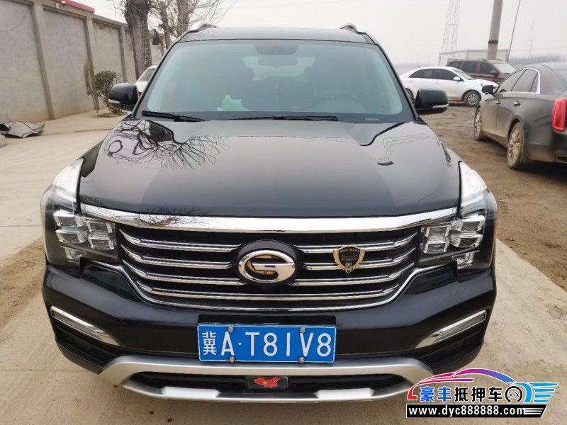 17年传祺GS8SUV抵押车出售