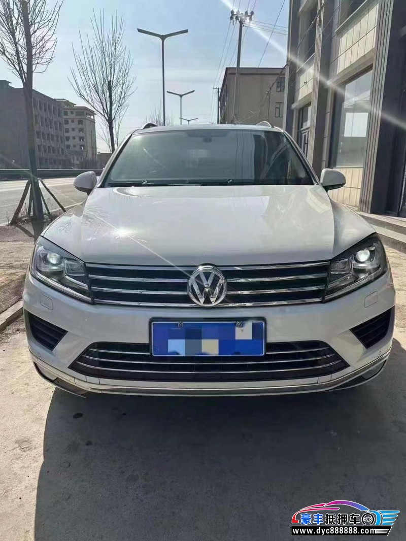 17年大众途锐SUV抵押车出售