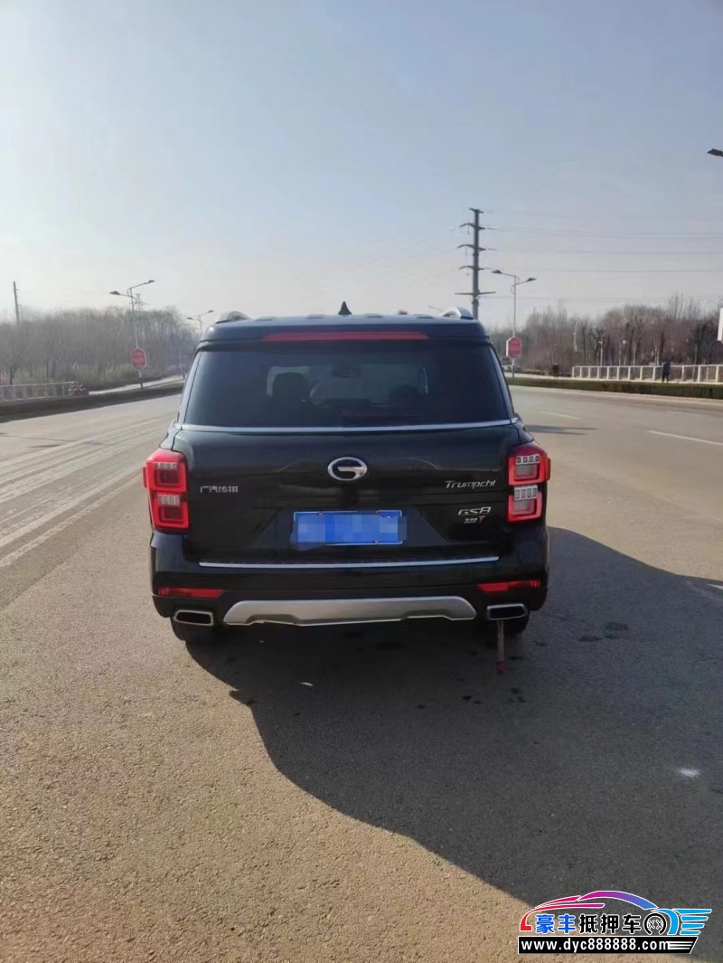 17年传祺GS8轿车抵押车出售