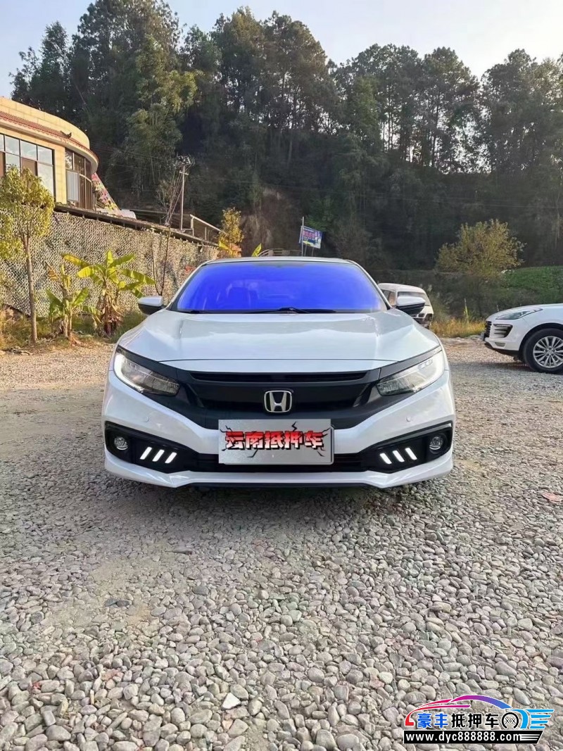 19年本田思域轿车抵押车出售