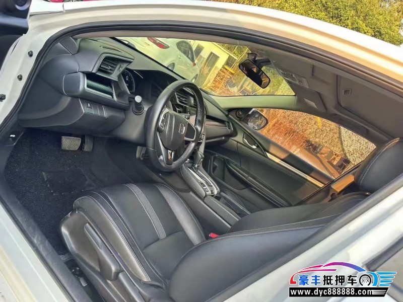 19年本田思域轿车抵押车出售