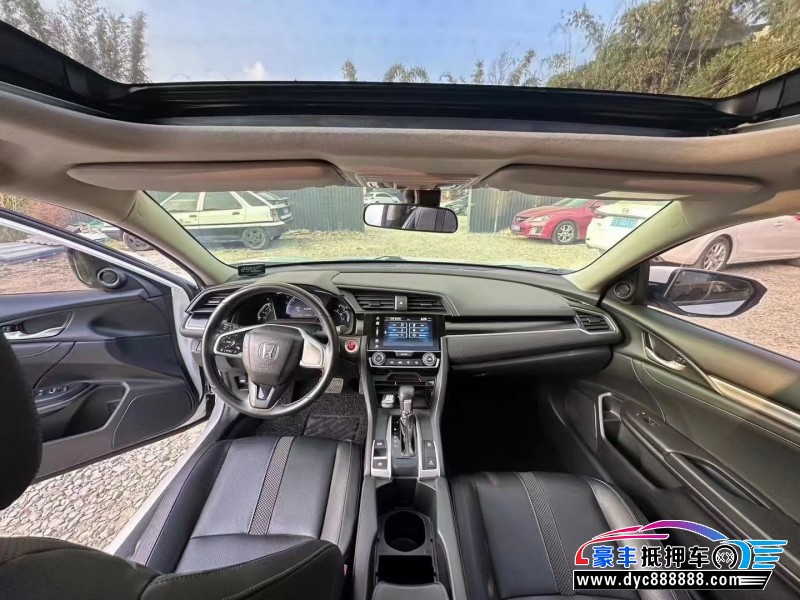 19年本田思域轿车抵押车出售