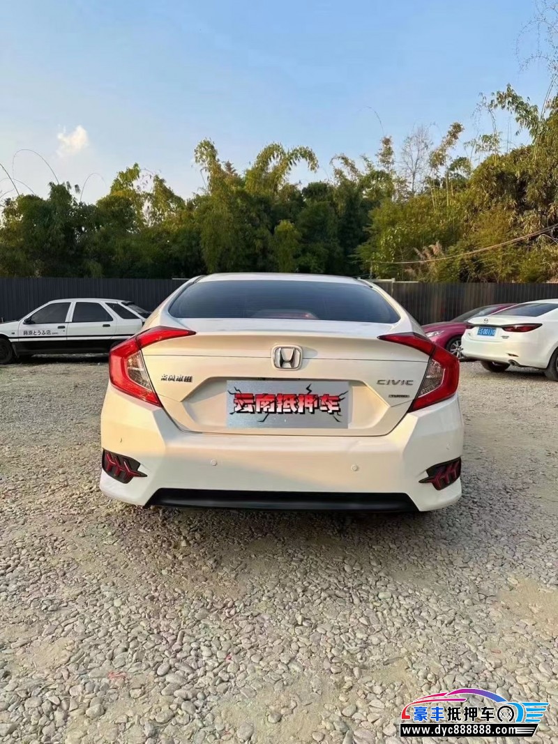 19年本田思域轿车抵押车出售