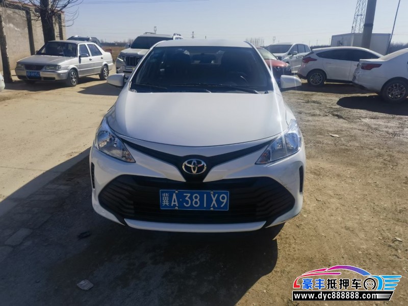 19年丰田威驰轿车抵押车出售