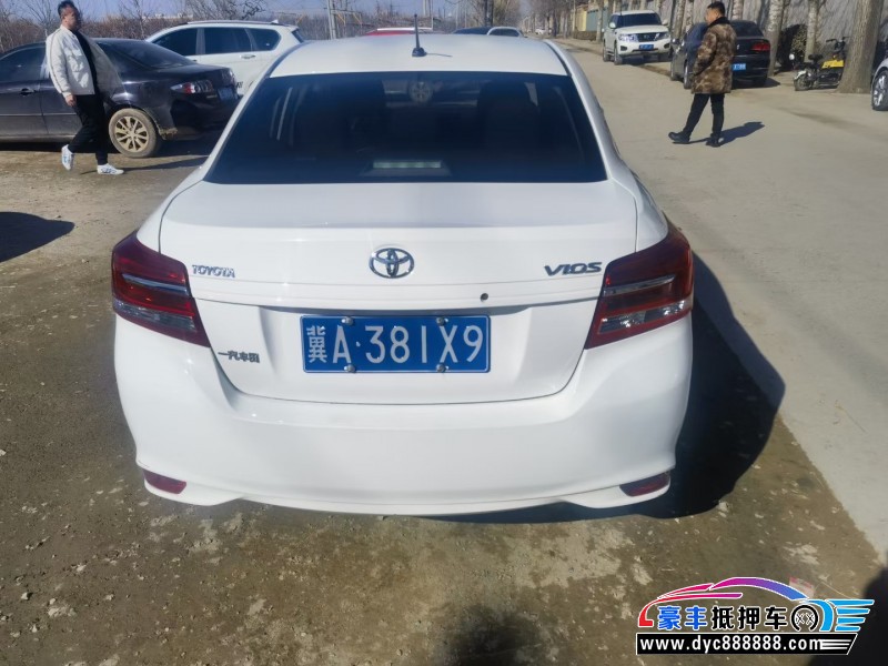 19年丰田威驰轿车抵押车出售