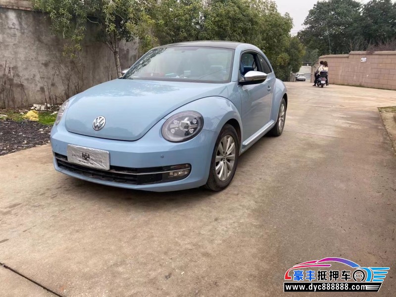 14年大众甲壳虫轿车抵押车出售