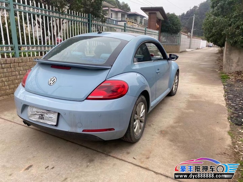 14年大众甲壳虫轿车抵押车出售