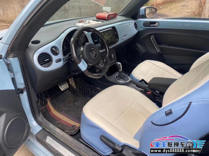 14年大众甲壳虫轿车抵押车出售