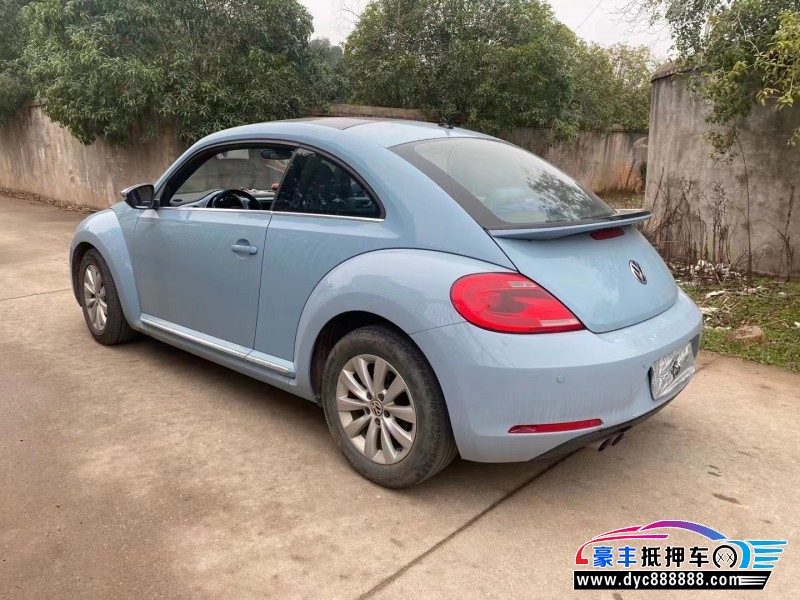 14年大众甲壳虫轿车抵押车出售