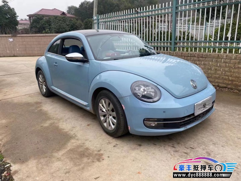 14年大众甲壳虫轿车抵押车出售
