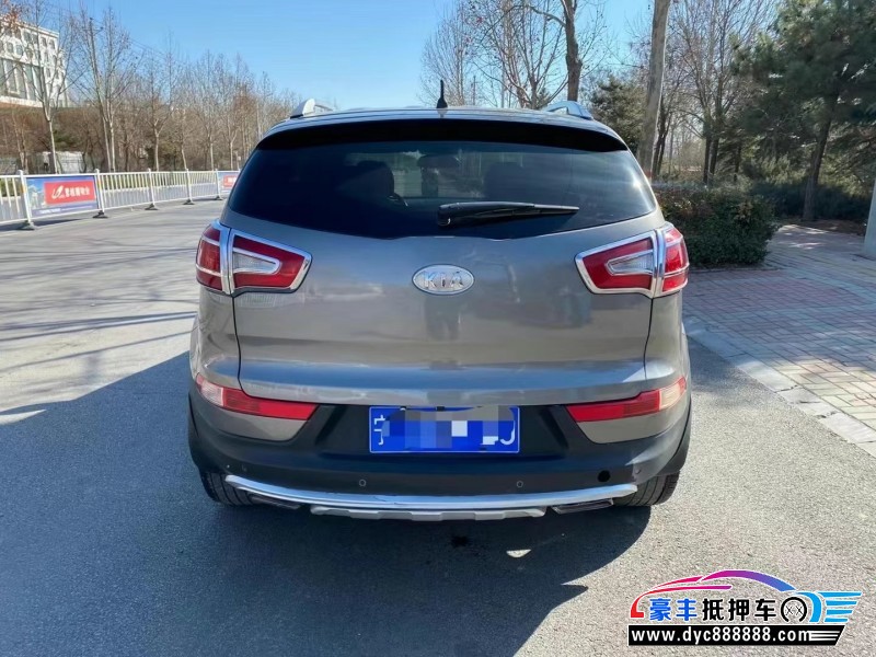 13年起亚智跑SUV抵押车出售