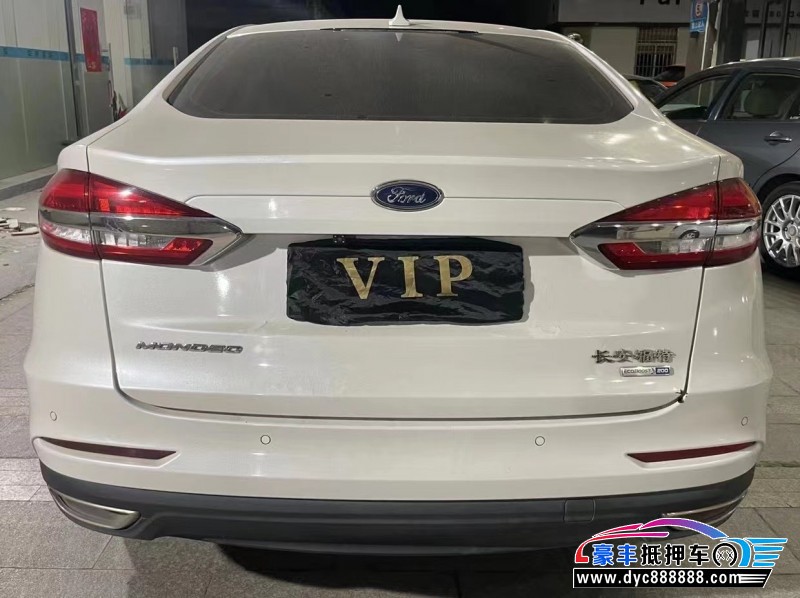 19年福特蒙迪欧轿车抵押车出售