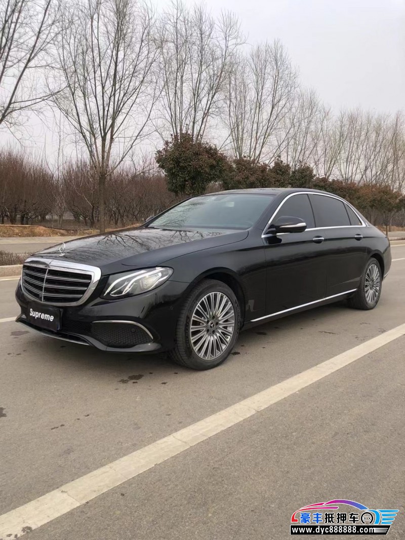 19年奔驰E轿车抵押车出售