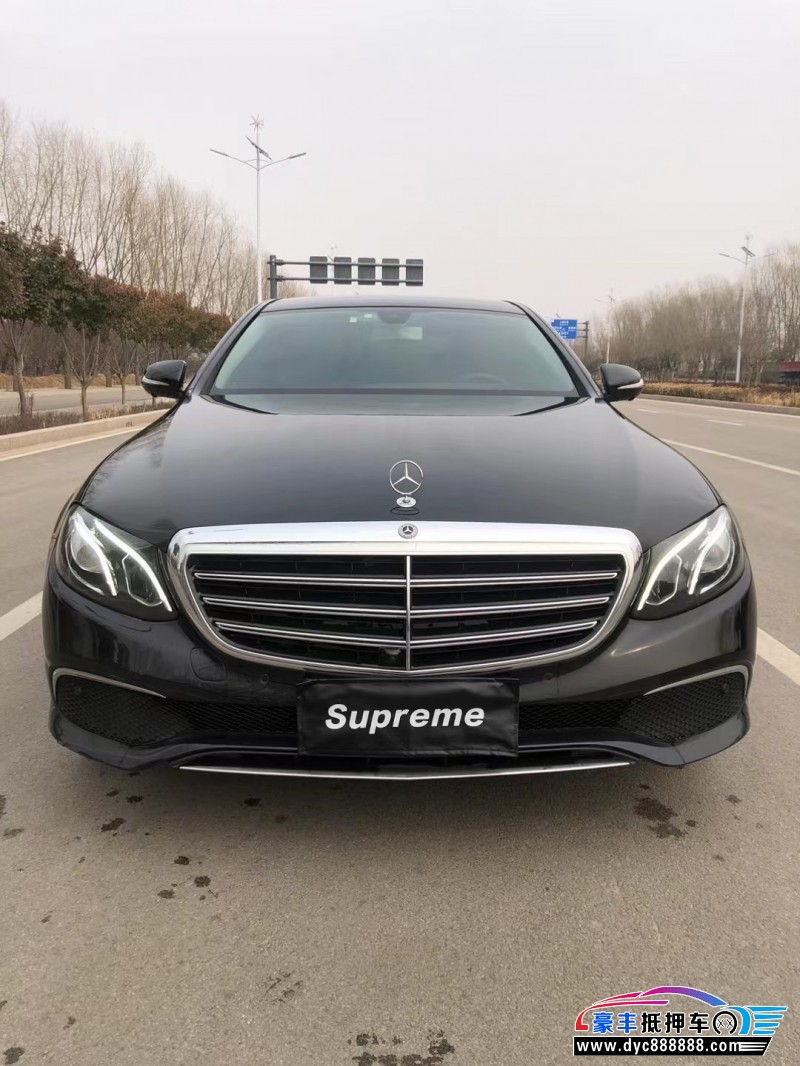 19年奔驰E轿车抵押车出售